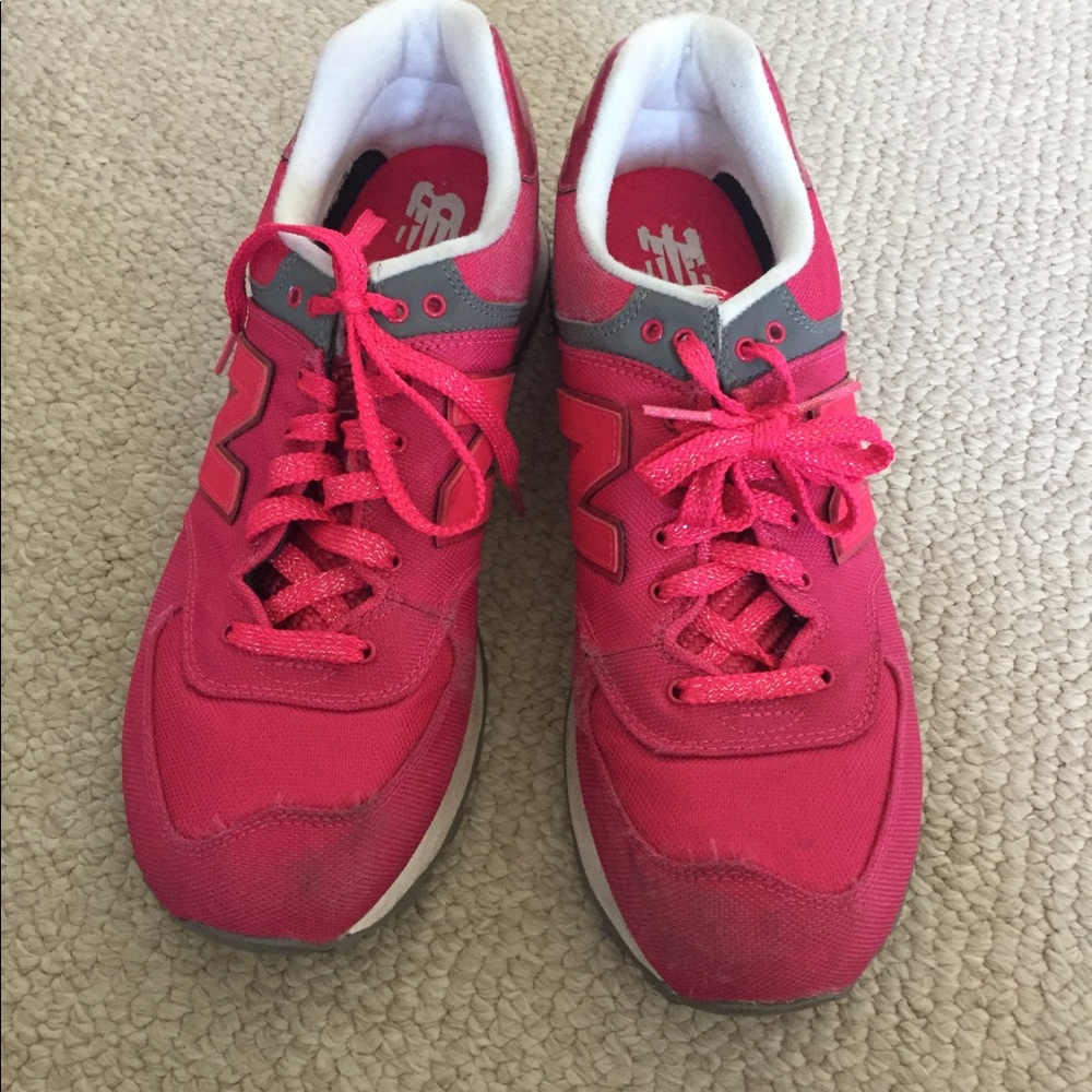 Hot Pink New Balance Fashion Sneakers women’s 12